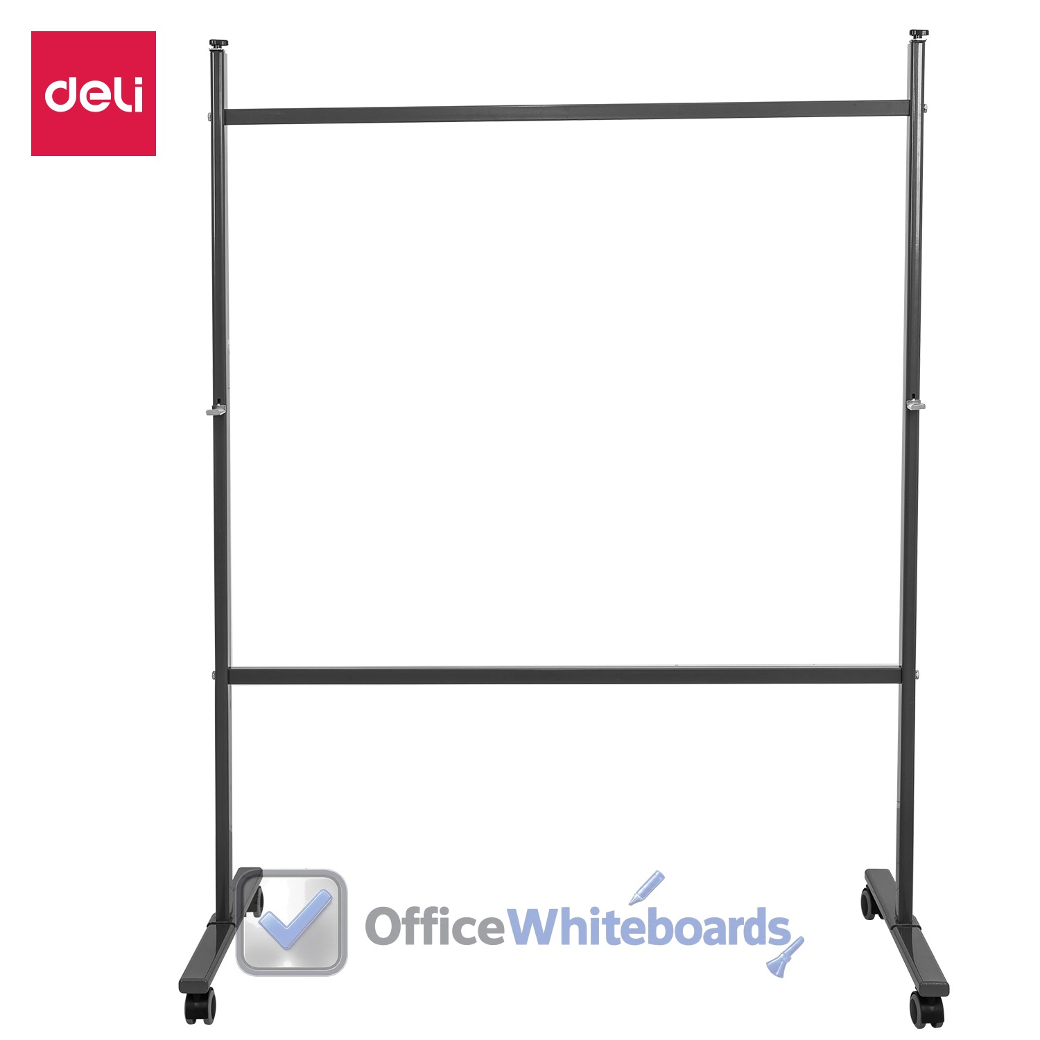 Deli Whiteboard Stand Grey β E7870